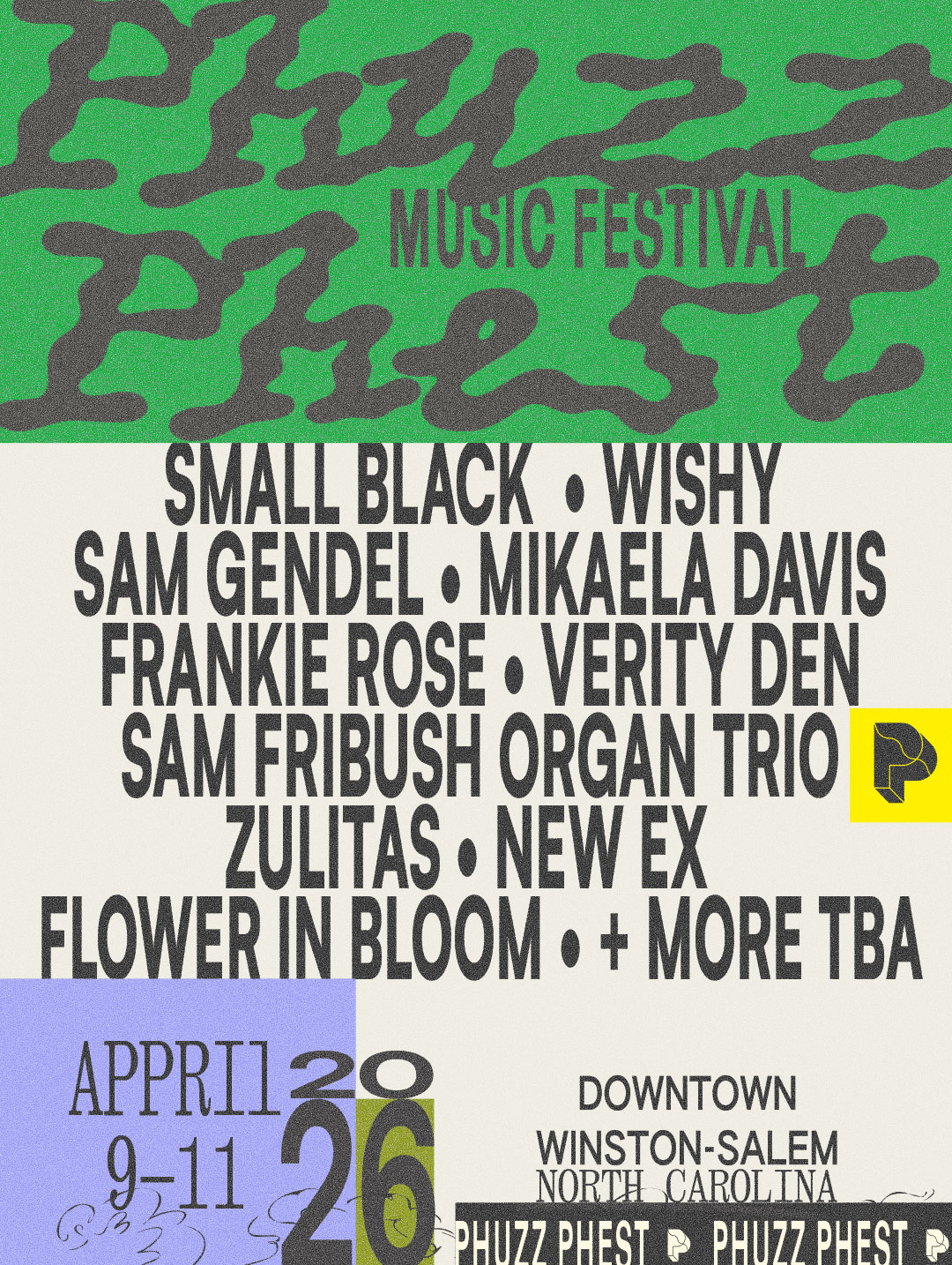 Phuzz Phest 2026 Poster